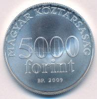 2009. 5000Ft Ag "Radnóti Miklós" tanúsítvánnyal, dísztokban T:BU 
Adamo EM220
