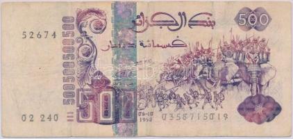 Algéria 1998. 500D T:III-
Algeria 1998. 500 Dinars C:VG
Krause 141