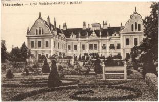 Tőketerebes, Trebisov; Gróf Andrássy kastély a parkkal / castle, park