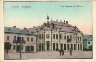 Naszód, Nasaud; Községháza (városháza), kiadja Káhán Eliás / town hall