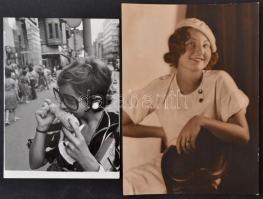 cca 1910-es évek és 1980-as évek között készült 530 db vintage fotó, különféle témák, sokféle fotómű...