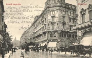 Budapest V. Kossuth Lajos utca, Weiss Gyula üzlete, Erdélyi cs. kir. udvari fényképész műterem, Divald Károly