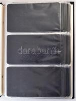 20 db jó minőségű nagy alakú képeslapalbum dobozban / 20 big sized postcard albums in good condition...