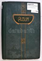 17 db nagy alakú képeslapalbum dobozban / 17 big sized postcard albums in a box