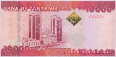 Tanzánia 2010. 10.000Sh T:I-
Tanzania 2010. 10.000 Shilingi C:AU