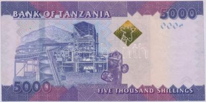 Tanzánia 2010. 5000Sh T:I- Tanzania 2010. 5000 Shilingi C:AU