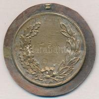 1943. "MÁV Sportegyesületeinek Ligája - Mátyás király év 1943" Br díjérem, hátoldalán grav...