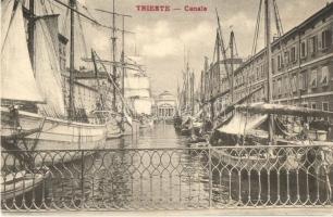 Trieste, Canale, ships