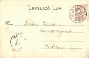 1899 Pécs, Magyar Nemzeti Színház, Kereskedelmi és Iparkamara, Ifj. König Károly üzlete, Székesegyhá...