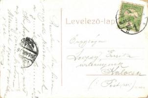 Versec, Werschetz, Vrsac; Ferencz József tér, Schwartz S., Eisenhof, Hoffmann testvérek üzletei, W. ...