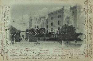1898 Trieste, Castello di Miramar / castle