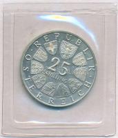Ausztria 1970. 25Sch Ag "Léhár Ferenc" lezárt fóliatokban T:1
Austria 1970. 25 Schilling ...