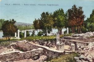 Pola, Brijuni (Brioni); römische Ruinen / Roman ruins