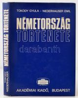 Tokody Gyula-Niederhauser Emil: Németország története. Bp.,1972, Akadméiai Kiadó. Kiadói egészvászon-kötés, kiadói papír védőborítóban.