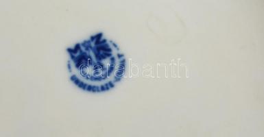 Moritz Zdekauer (MZ): A három grácia. Porcelán dísztányér, matricás, jelzett, kopott, karcolásokkal,...