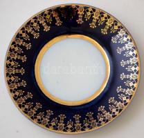 4 db csehszlovák Alt.Wien jelzésű porcelán teás csésze, aljjal. Matricás, jelzett, hibátlan