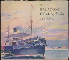 A balatoni gőzhajózás 125 éve. Szerk.: Dr. Kopár István. Kecskemét,1971, Bács-Kiskun megyei Nyomda Vállalat. Fekete-fehér fotókkal illusztrált. Kiadói papírkötés.