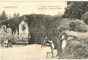 1907 Budapest XII. Svábhegy, Széchenyi pihenő, park (fl)