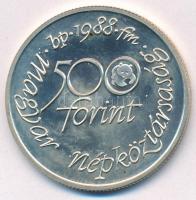 1988. 500Ft Ag "Világ vadvédelmi alap" T:BU patina fo.
Adamo EM100