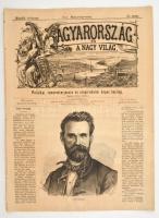1866 Magyarország és a Nagy Világ című napilap II. évfolyamának 23. száma