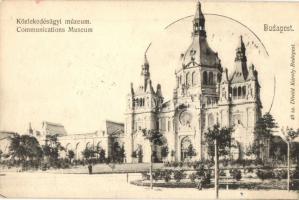 1902 Budapest XIV. Városliget, Közlekedési Múzeum. Divald Károly 40. sz.