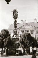 1965 Sopron és Fertőrákos, kb. 60 db negatív kocka csíkokban, 3,5×4 cm