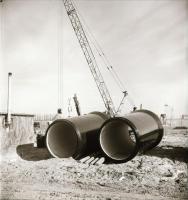 Kecskemét, városképek és építkezések, 18 db fotónegatív, 6×6 cm