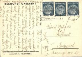 Besuchet Ungarn! Ungarisches Landesamt für Fremdenverkehr / Magyar turisztikai reklám. Klösz / adver...