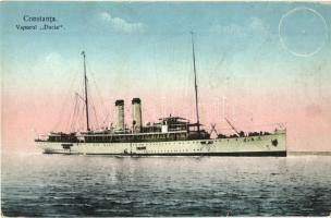 Vaporul Dacia / Romanian steamship Dacia in Constanta (felületi sérülés / surface damage)