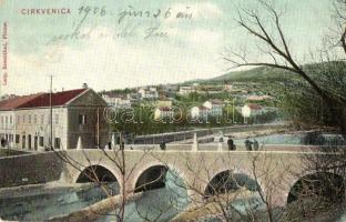 1906 Crikvenica, Cirkvenica; híd / bridge