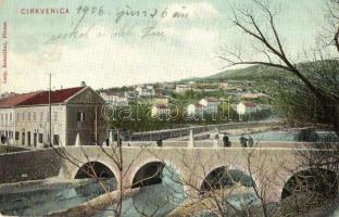 1906 Crikvenica, Cirkvenica; híd / bridge