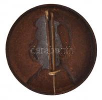 Major Aladár (1878-1970) ~1957. Arany Jánost ábrázoló fém jelvény (20mm) T:2