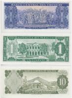 6db-os vegyes dél-amerikai bankjegy tétel, benne Argentína, Paraguay, Uruguay, Bolívia T:I,I-
6pcs ...