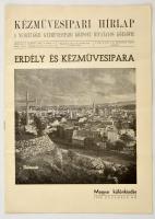 1940 a Kézművesipari Hírlap erdélyi magyar különkiadása, érdekes írásokkal, tűzött papírkötésben