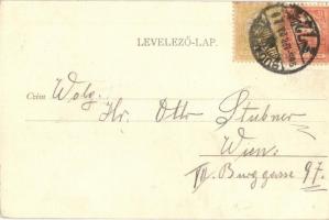 1905 Budapest I. Erzsébet híd, Szent Gellért szobor