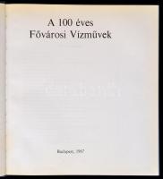 A 100 éves Fővárosi Vízművek. Bp., 1967, Mezőgazdasági Könyvkiadó Vállalat. Első kiadás. Szövegközti...