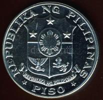 Fülöp-szigetek 1969. 1P Ag "100 éve született Aguinaldo" T:PL