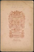 cca 1870 Eötvös Géza (?-1892) Pest Pilis Solt Kiskun vármegye Keceli választókerület képviselője, fő...