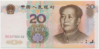 Kína 1999. 20Y T:I China 1999. 20 Yuan C:UNC Krause 899
