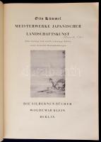 Otto Kümmel: Meisterwerke Japanischer Landschaftkunst. Berlin,1939, Woldemar Klein, 28+2 p.+12+X t. ...