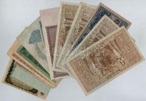 Német Birodalom / Weimari Köztársaság / Német Harmadik Birodalom 1908-1937. 21db-os vegyes bankjegy ...