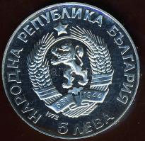 Bulgária 1972. 5L Ag "Hilendarski 250. születésnapja" T:PP