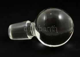Régi üvegdugó, hibátlan, d:2-3 cm (között használható)