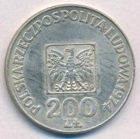 Lengyelország 1974. 200Zl Ag "A Lengyel Népköztársaság 30. évfordulója" T:2
Poland 1974. ...