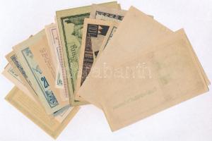 Ausztria 1920-1921. 30db-os papír szükségpénz tétel T:I,I- Austria 1920-1921. 30pcs of paper necessi...