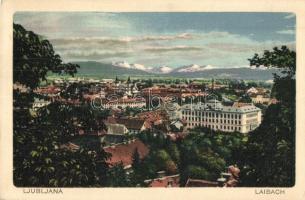 Ljubljana, Laibach; general view
