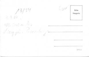 1964 Diósgyőr-Perecesbánya (Miskolc), Perecesi bányavasút, mely a diósgyőri vasgyárat köti össze a b...