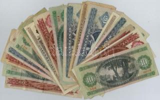 20db-os vegyes magyar forint bankjegy tétel T:III,III-