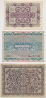 Ausztria 1922. 10K (4x) + 20K + 100K + 1000K T:I-III
Austria 1922. 10 Kronen (4x) + 20 Kronen + 100...