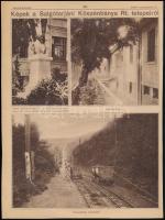 1928 A Salgótarjáni Kőszénbánya Rt. telepének képei a Magyarság című újság szeptemberi számából